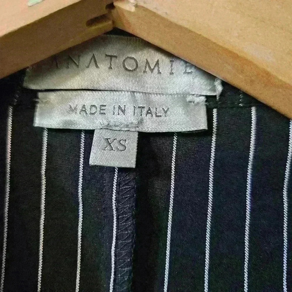 ANATOMIE STRIPED LONG SLEEVE BLOUSE - Picture 2 of 5